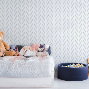 Minimalist Herringbone Stencil - Art and Wall Stencil - Image 3