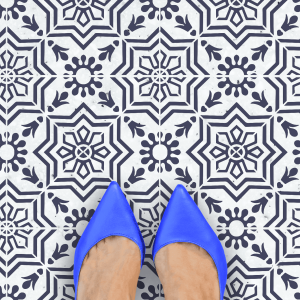 Geometric Pattern Stencil - Art and Wall Stencil - Image 3