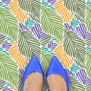 Leaf Pattern Stencil - Art and Wall Stencil - Image 3