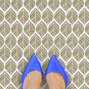 Leaf Pattern Stencil - Art and Wall Stencil - Image 3