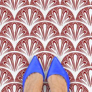 Geometric Pattern Stencil - Art and Wall Stencil - Image 3