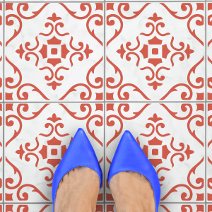 Geometric Pattern Stencil - Art and Wall Stencil - Image 3