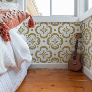 Floral Mandala Stencil - Art and Wall Stencils - Image 3