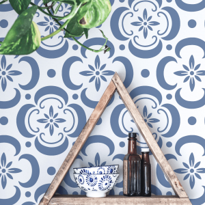 Floral Mandala Stencil - Art and Wall Stencils - Image 4