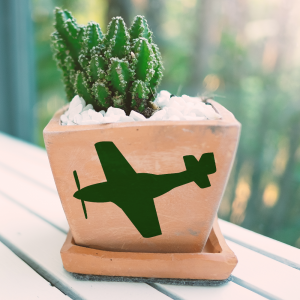 Airplane Stencil - Art and Wall Stencil - Image 3