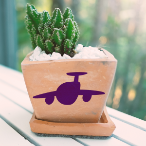 Airplane Stencil - Art and Wall Stencil - Image 3