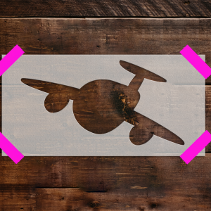 Airplane Stencil - Art and Wall Stencil - Image 4