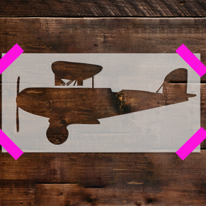 Airplane Stencil - Art and Wall Stencil - Image 4