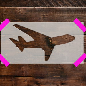 Airplane Stencil - Art and Wall Stencil - Image 3