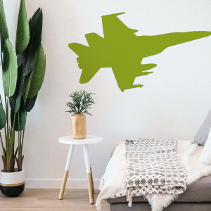 Fighter Plane Stencil - Art and Wall Stencil - Image 3