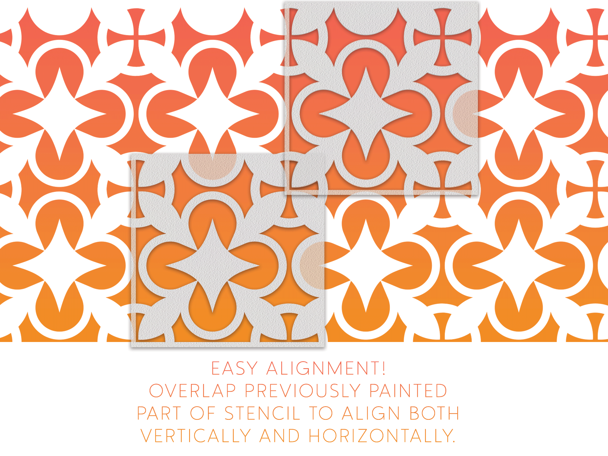 Wall and Floor Stencil Art and Wall Stencil Stencil Giant