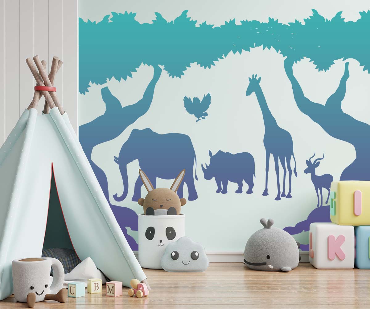 15 Animal Stencils That Will Liven Up Your Child's Bedroom - Stencil Giant